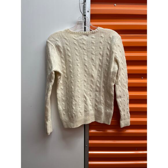 Polo Ralph Lauren - Cable-Knit Wool-Cashmere
Sweater/ L - Picture 4 of 9